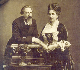 Ferdinand II de Portugal et Elisa Friedericke Hensler